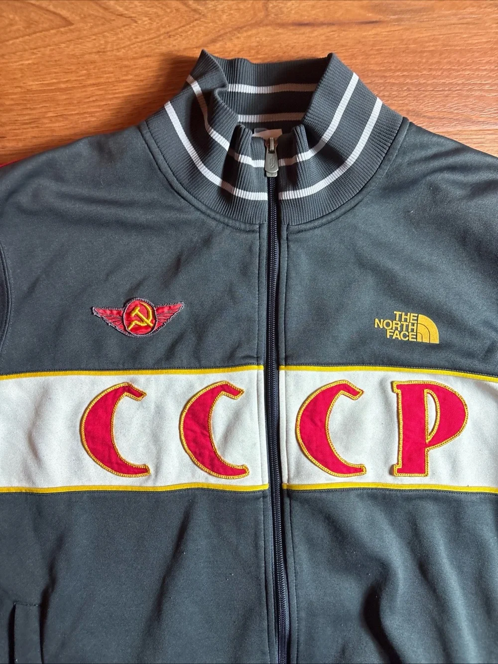 The North Face A5 Soviet Union XXL Black Track jacket